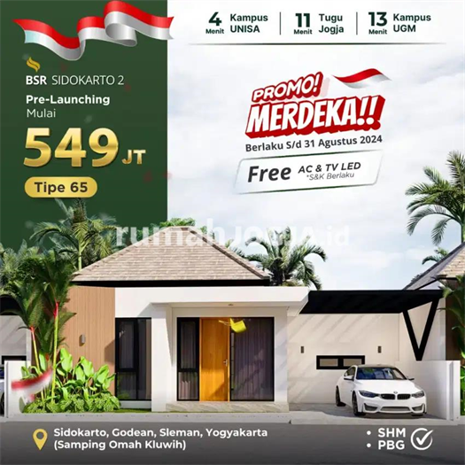 Image Property PROMO PRE LAUNCING AGUSTUS RUMAH DI GODEAN, SLEMAN