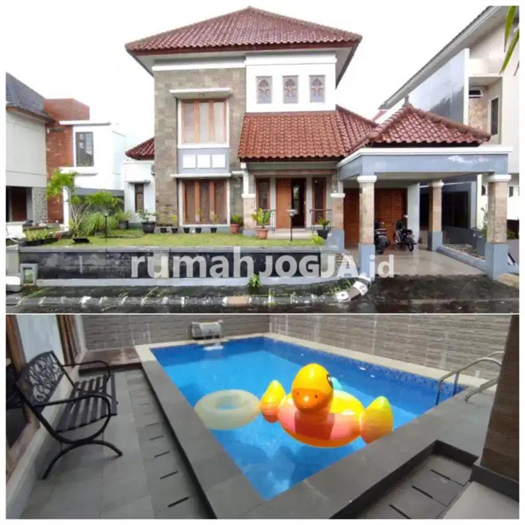 Image Property Disewakan Dikontrakan Rumah Mewah Full Furnished Kolam Renang Pribadi