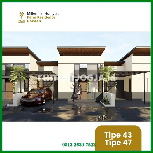 Image Property Bisa KPR Dijual Rumah Milenial Jl Godean Jogja