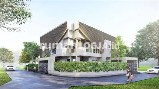 Image Property DIRANCANG ARSITEK :Rmh Sehat,Nyaman dgn Roof Swimming Pool&Roof Garden