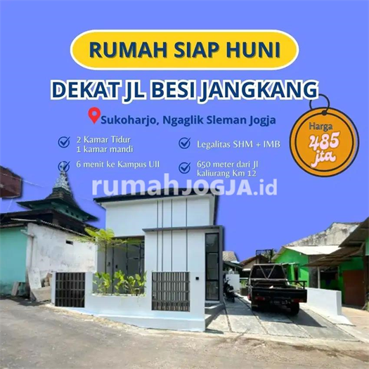 Image Property DIJUAL RUMAH BARU SIAP HUNI 400JTan DEKAT KAMPUS UII