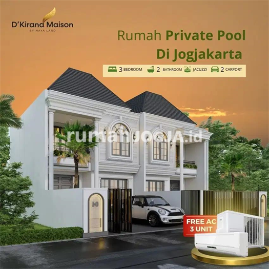 Image Property Rumah Klasik Modern Jogja One Gate System Dekat Adisutjipto