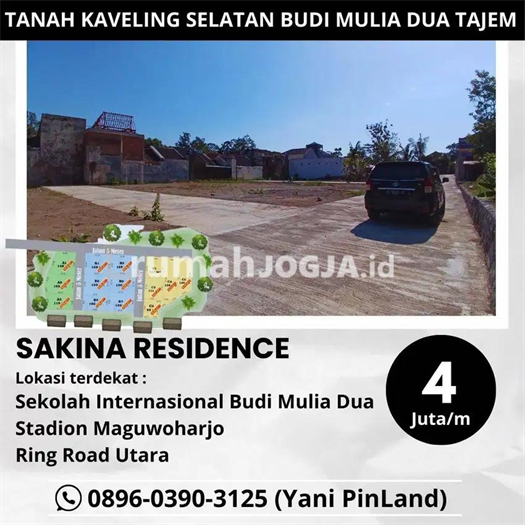 Image Property Tanah Kaveling Dekat Budi Mulia Dua Jalan Tajem