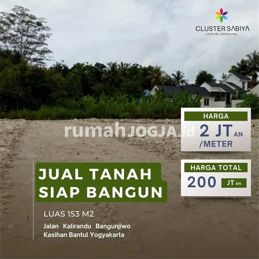 Image Property Tanah Murah Bantul Legalitas SHM Dekat Kampus UMY