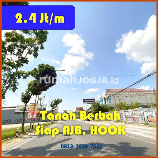 Image Property Tanah Hook di Jual Berbah Sleman, Siap Notaris