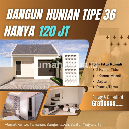 Image Property RUMAH MURAH DI JOGJA BANGUN SESUAI SELERA