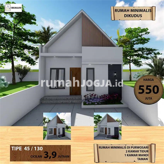 Image Property Dijual Rumah Minimalis Type 45 Lokasi Purwosari Kudus Jateng