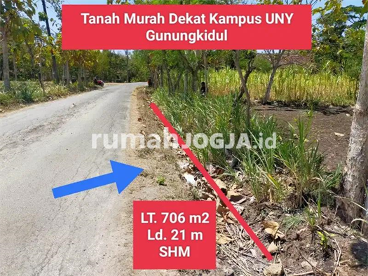 Image Property Jual Tanah murah strategis dekat kampus UNY Gunungkidul