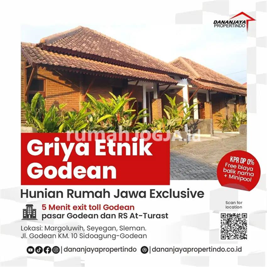 Image Property GRIYA ETNIK GODEAN TYPE 50 SIAP BANGUN FREE MINIPOOL
