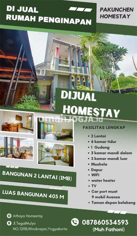 Image Property DIJUAL  HOMESTAY & GUEST HOUSE FULL FURNISHED