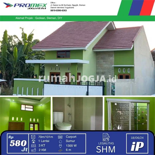Image Property KPR Ready Cicilan Ringan. Rumah termurah se jogja barat